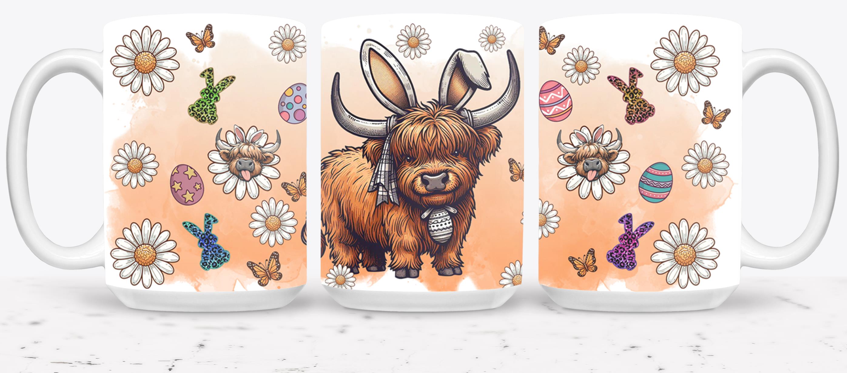 Highland Cow Easter-10381